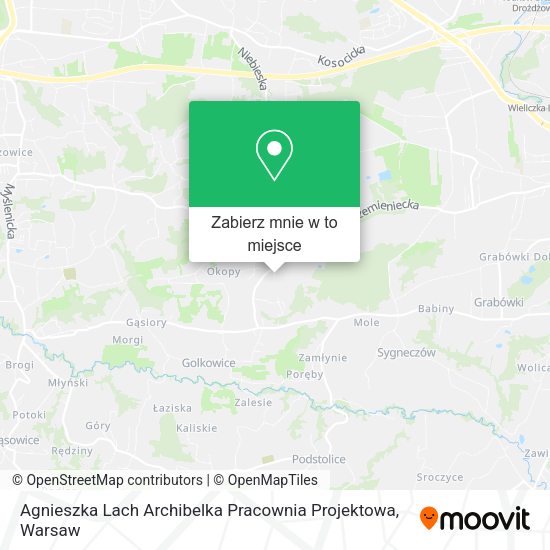 Mapa Agnieszka Lach Archibelka Pracownia Projektowa