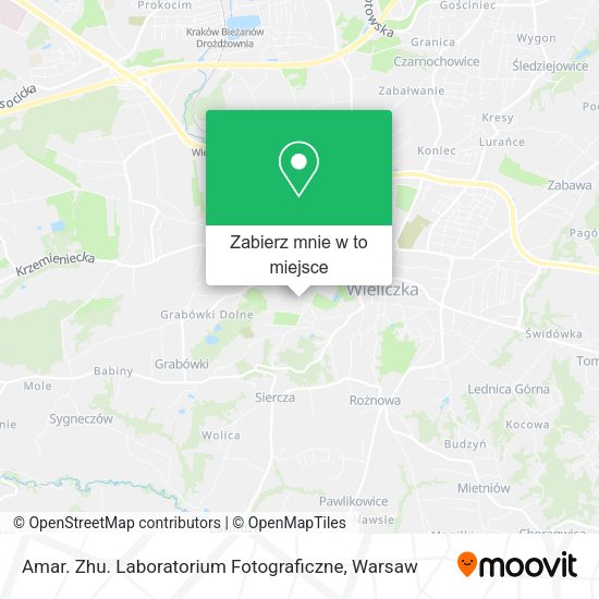 Mapa Amar. Zhu. Laboratorium Fotograficzne