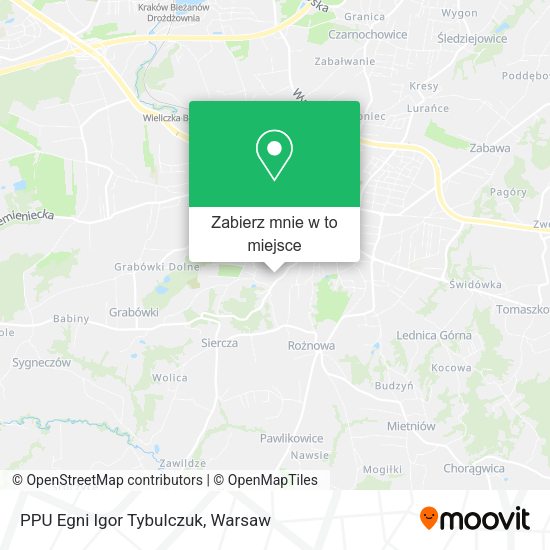 Mapa PPU Egni Igor Tybulczuk