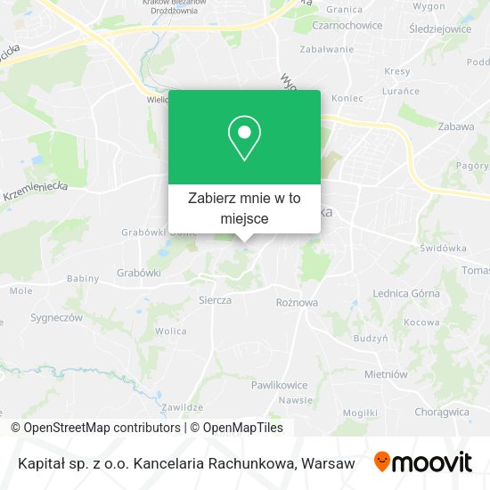 Mapa Kapitał sp. z o.o. Kancelaria Rachunkowa