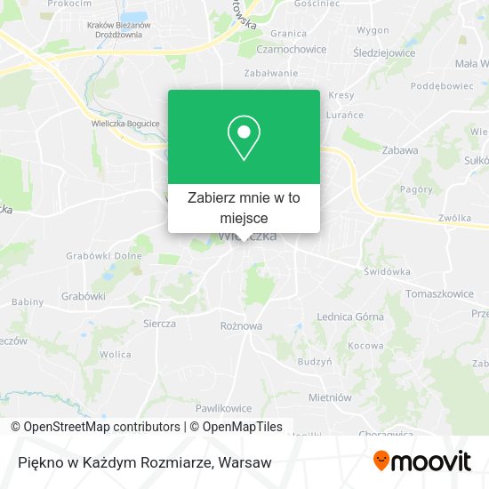 Mapa Piękno w Każdym Rozmiarze