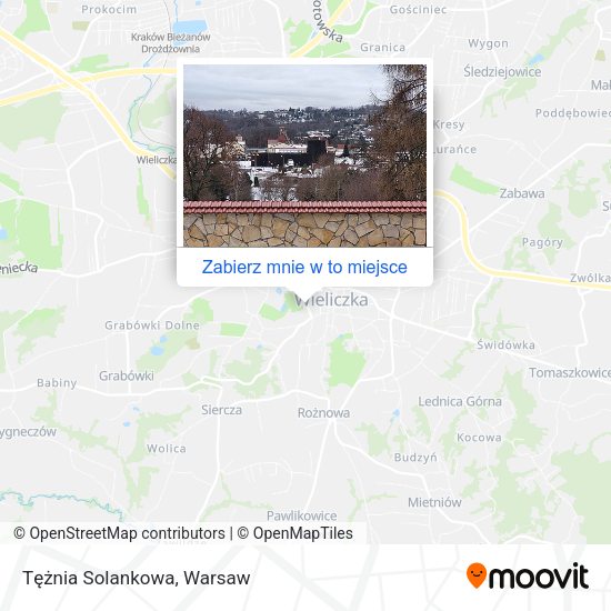 Mapa Tężnia Solankowa