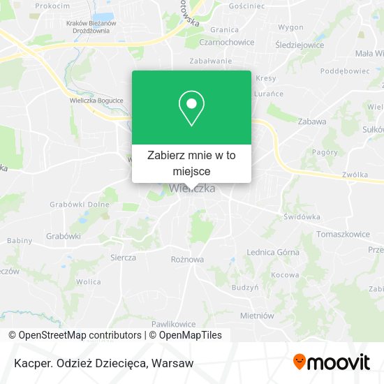 Mapa Kacper. Odzież Dziecięca