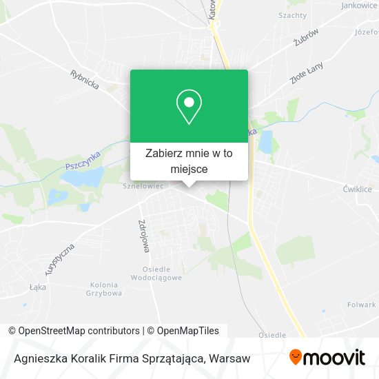 Mapa Agnieszka Koralik Firma Sprzątająca