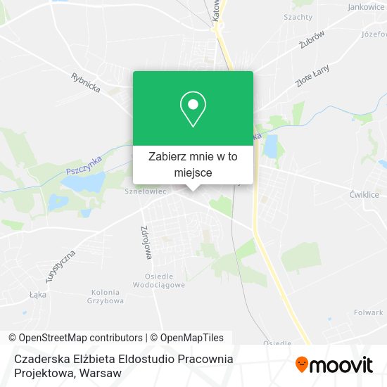 Mapa Czaderska Elżbieta Eldostudio Pracownia Projektowa