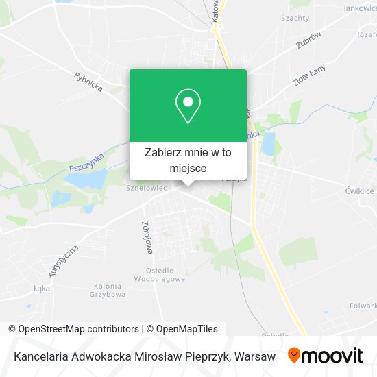 Mapa Kancelaria Adwokacka Mirosław Pieprzyk