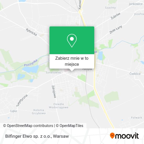 Mapa Bilfinger Elwo sp. z o.o.