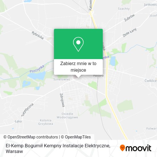 Mapa El-Kemp Bogumił Kempny Instalacje Elektryczne