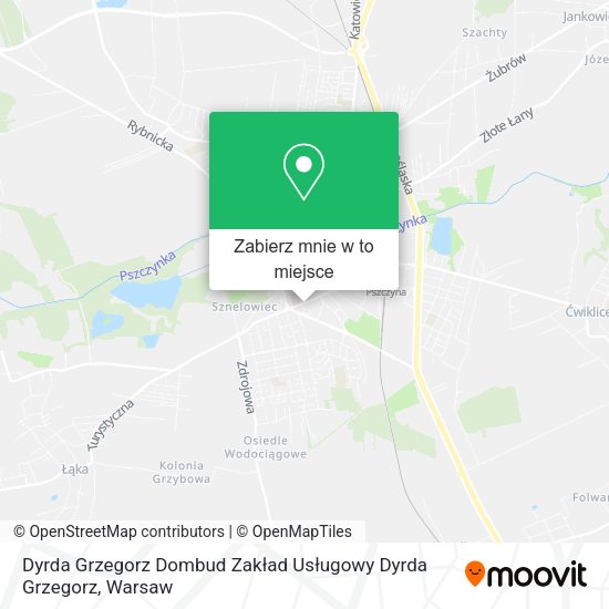 Mapa Dyrda Grzegorz Dombud Zakład Usługowy Dyrda Grzegorz