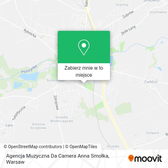 Mapa Agencja Muzyczna Da Camera Anna Smołka