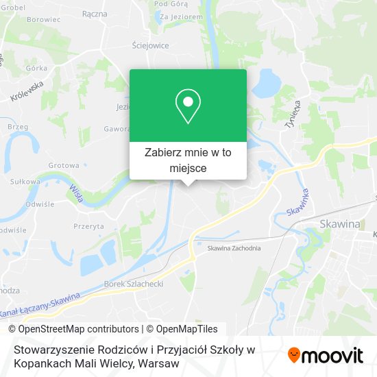 Mapa Stowarzyszenie Rodziców i Przyjaciół Szkoły w Kopankach Mali Wielcy