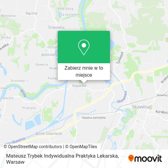 Mapa Mateusz Trybek Indywidualna Praktyka Lekarska