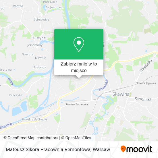 Mapa Mateusz Sikora Pracownia Remontowa