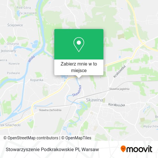 Mapa Stowarzyszenie Podkrakowskie Pl