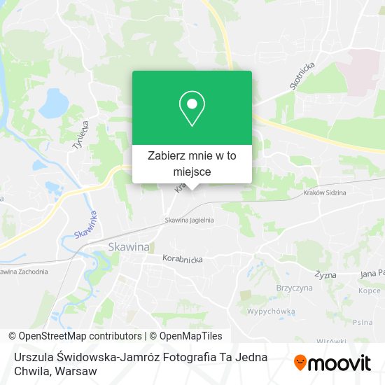 Mapa Urszula Świdowska-Jamróz Fotografia Ta Jedna Chwila