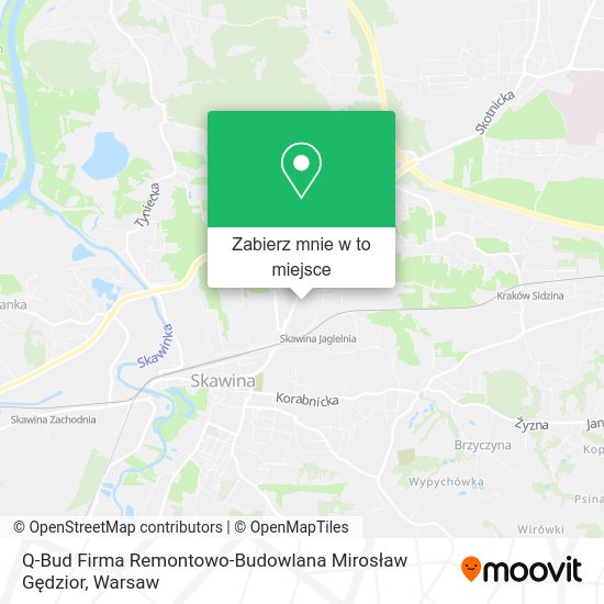 Mapa Q-Bud Firma Remontowo-Budowlana Mirosław Gędzior