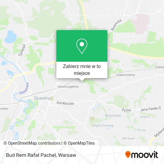 Mapa Bud Rem Rafał Pachel