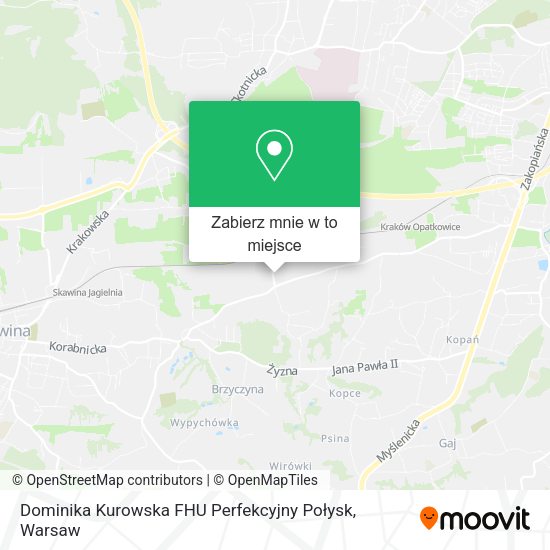 Mapa Dominika Kurowska FHU Perfekcyjny Połysk