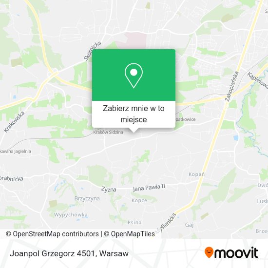 Mapa Joanpol Grzegorz 4501