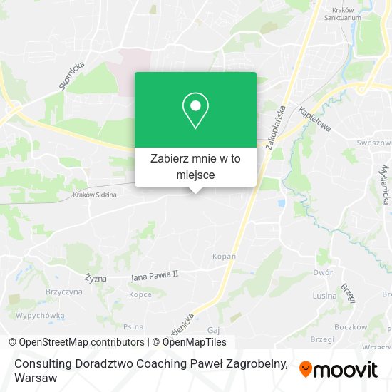 Mapa Consulting Doradztwo Coaching Paweł Zagrobelny