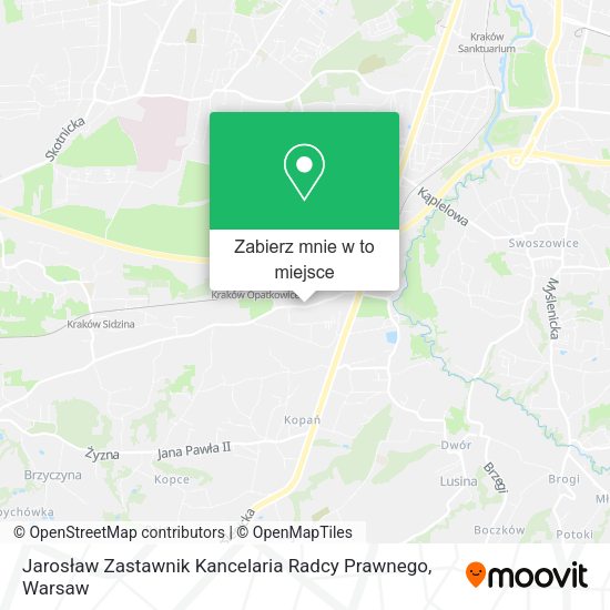 Mapa Jarosław Zastawnik Kancelaria Radcy Prawnego