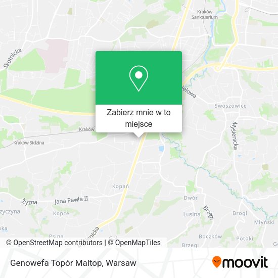 Mapa Genowefa Topór Maltop