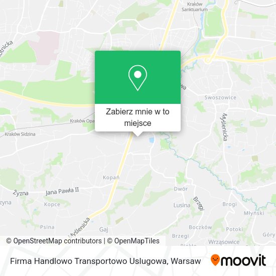 Mapa Firma Handlowo Transportowo Uslugowa