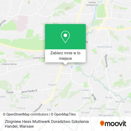 Mapa Zbigniew Hess Multiwerk Doradztwo Szkolenia Handel