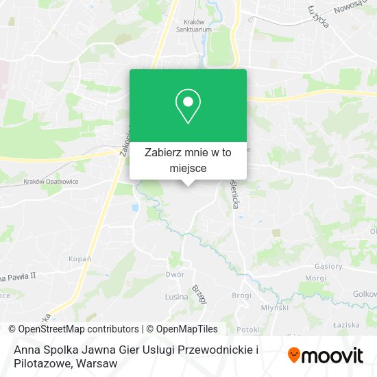 Mapa Anna Spolka Jawna Gier Uslugi Przewodnickie i Pilotazowe