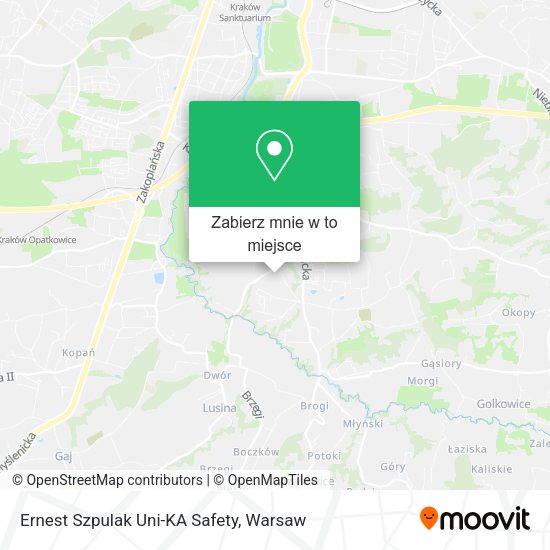 Mapa Ernest Szpulak Uni-KA Safety