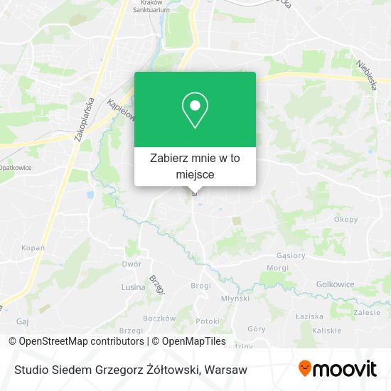 Mapa Studio Siedem Grzegorz Żółtowski