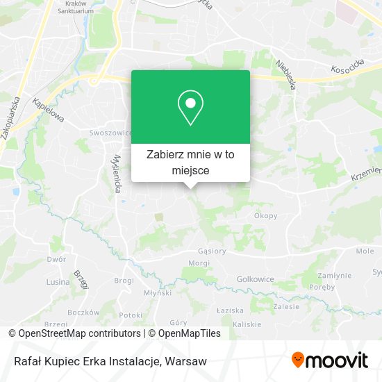 Mapa Rafał Kupiec Erka Instalacje