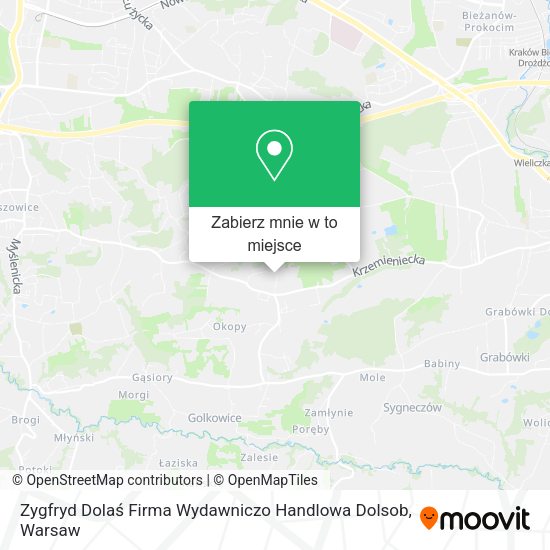 Mapa Zygfryd Dolaś Firma Wydawniczo Handlowa Dolsob