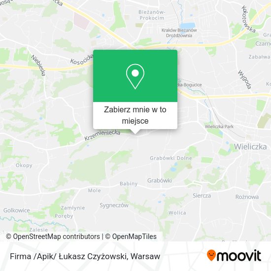 Mapa Firma /Apik/ Łukasz Czyżowski