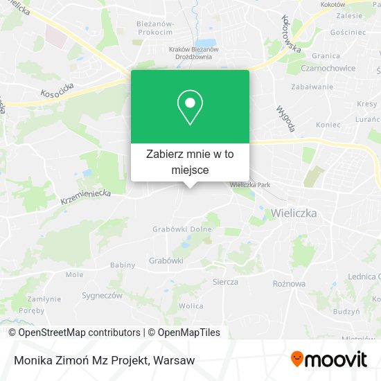 Mapa Monika Zimoń Mz Projekt