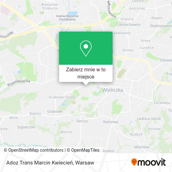 Mapa Adoz Trans Marcin Kwiecień