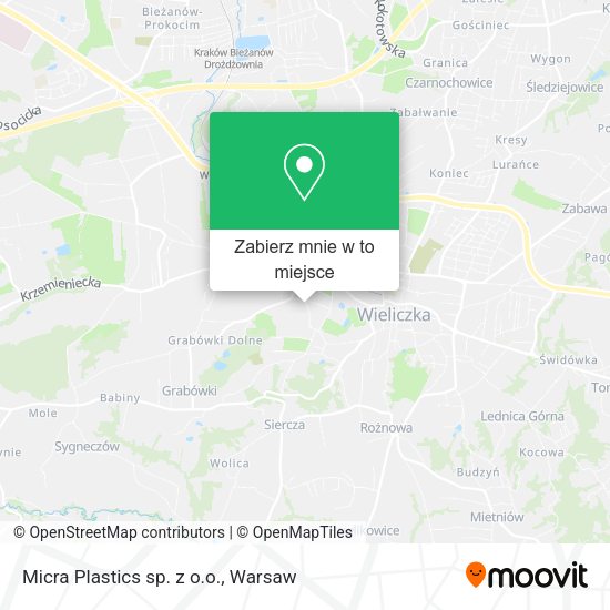 Mapa Micra Plastics sp. z o.o.