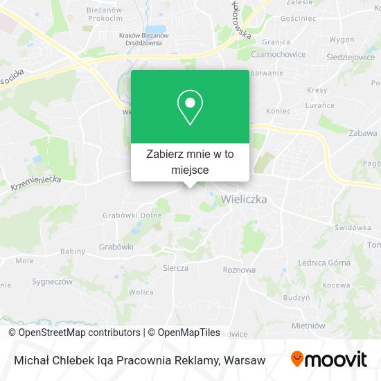 Mapa Michał Chlebek Iqa Pracownia Reklamy