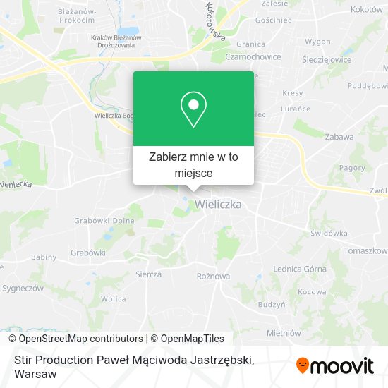 Mapa Stir Production Paweł Mąciwoda Jastrzębski