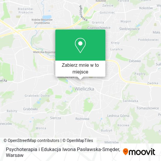 Mapa Psychoterapia i Edukacja Iwona Pasławska-Smęder