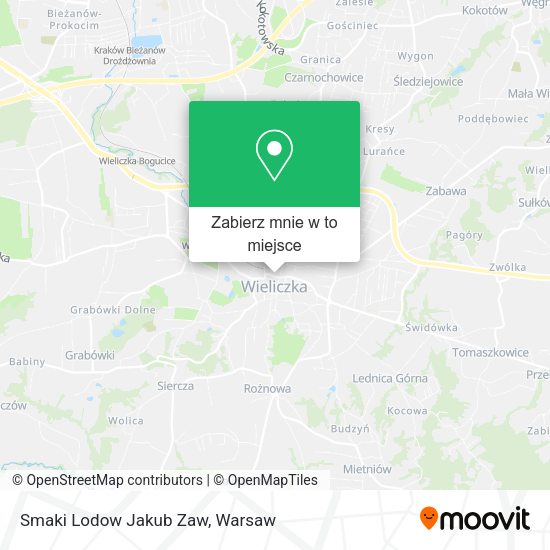 Mapa Smaki Lodow Jakub Zaw