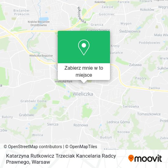 Mapa Katarzyna Rutkowicz Trzeciak Kancelaria Radcy Prawnego