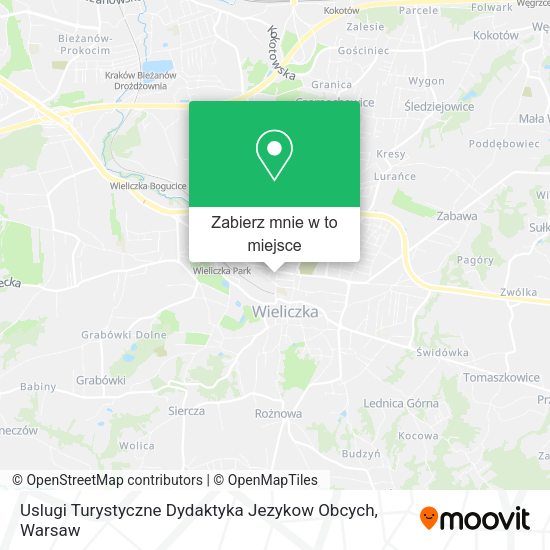 Mapa Uslugi Turystyczne Dydaktyka Jezykow Obcych