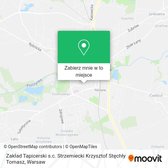 Mapa Zakład Tapicerski s.c. Strzemiecki Krzysztof Stęchły Tomasz