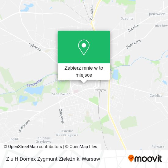 Mapa Z u H Domex Zygmunt Zieleźnik