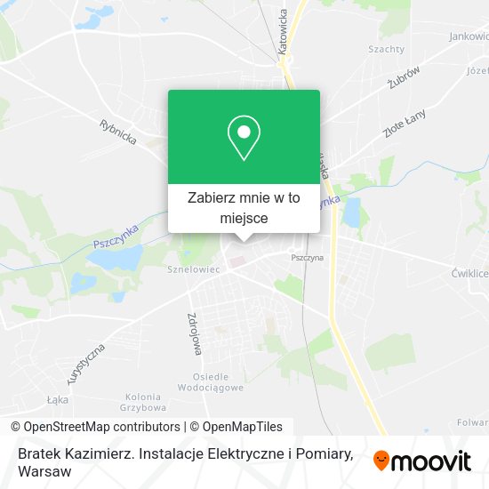 Mapa Bratek Kazimierz. Instalacje Elektryczne i Pomiary