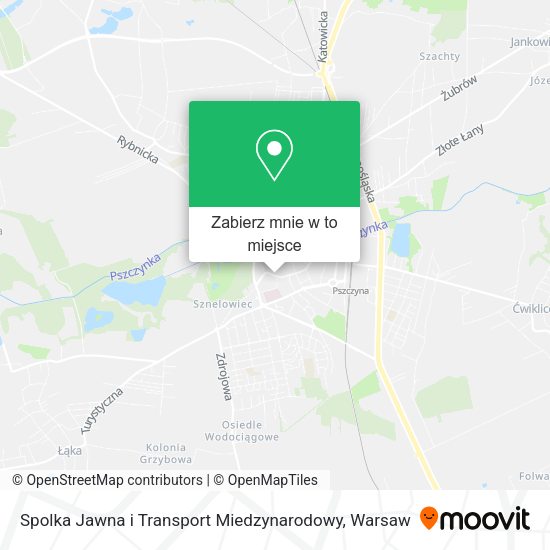 Mapa Spolka Jawna i Transport Miedzynarodowy