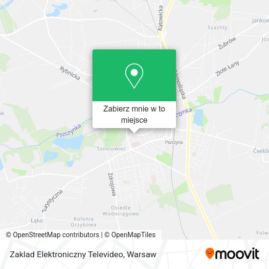 Mapa Zaklad Elektroniczny Televideo