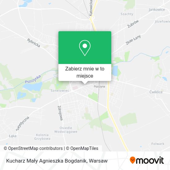 Mapa Kucharz Mały Agnieszka Bogdanik