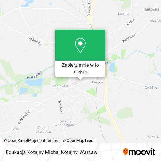 Mapa Edukacja Kotajny Michał Kotajny